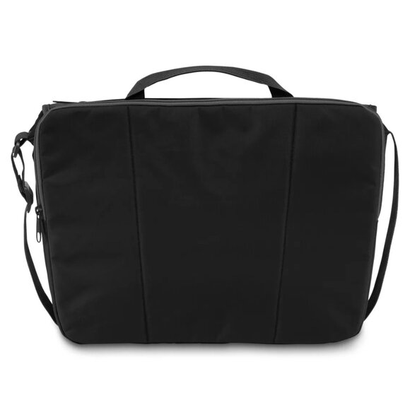 Jansport Tasker Black Messenger Bag Computer Bag Crossbody NEW Without Tags - Picture 11 of 12